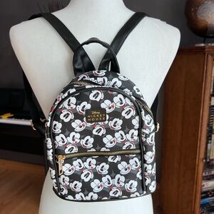Disney Mickey Mouse Black Backpack